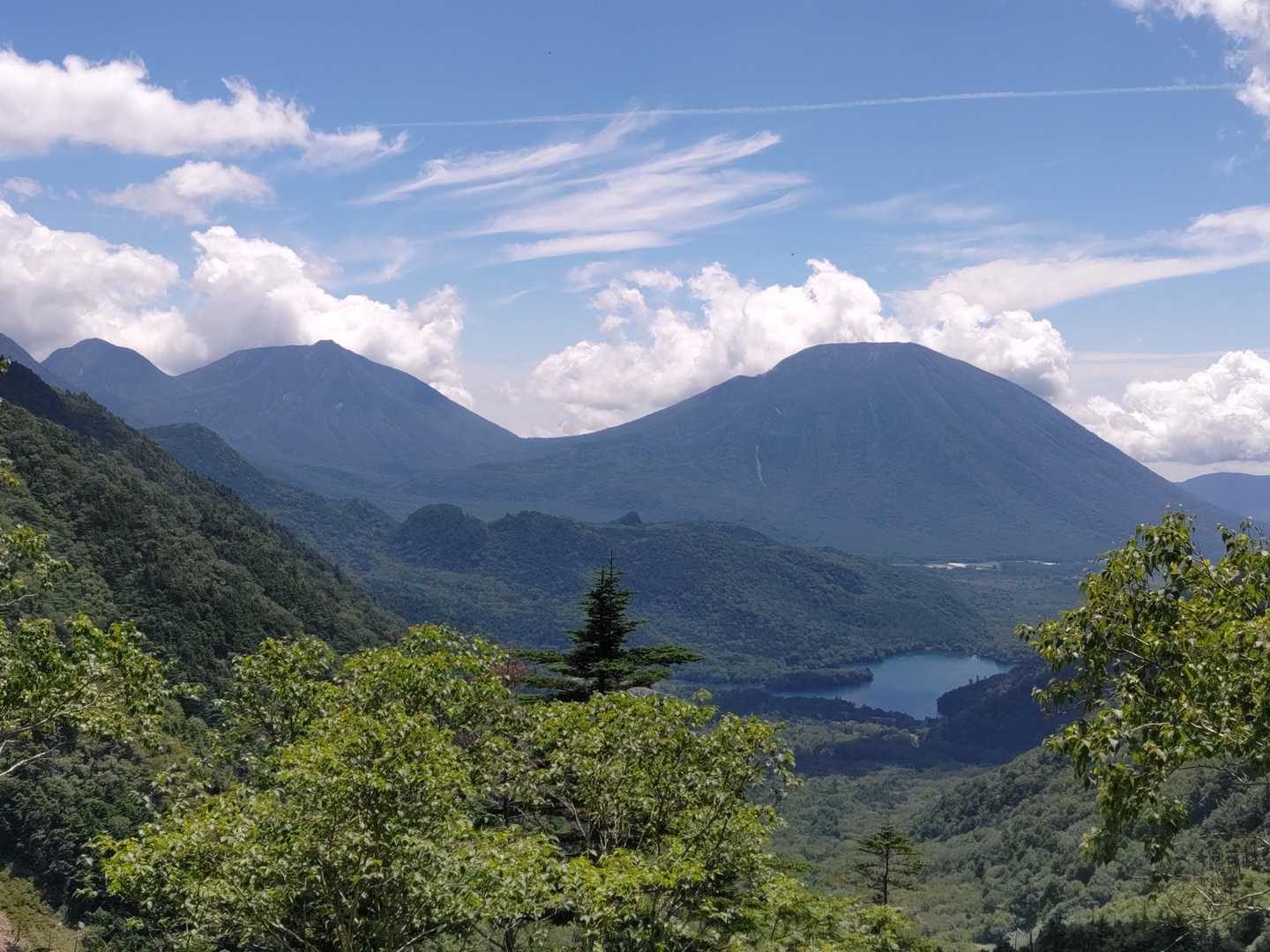 金精峠登山口-金精峠-金精山 往復コースの写真