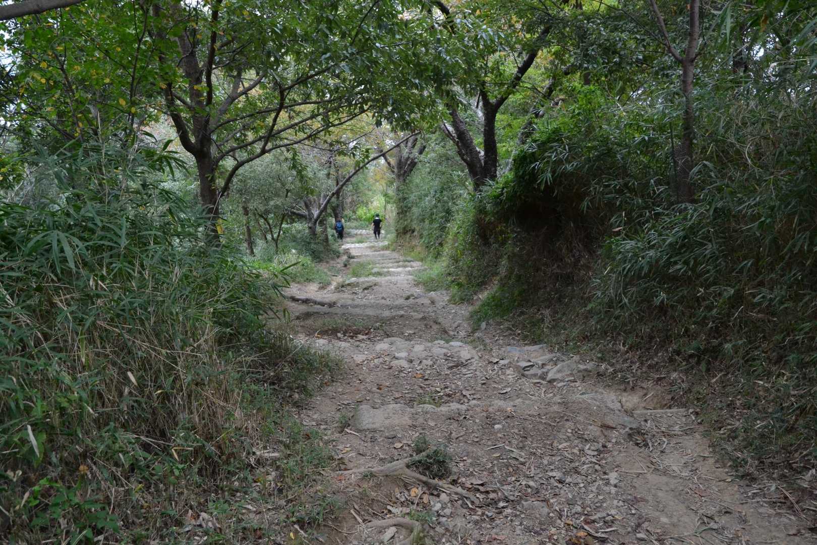 下山します
