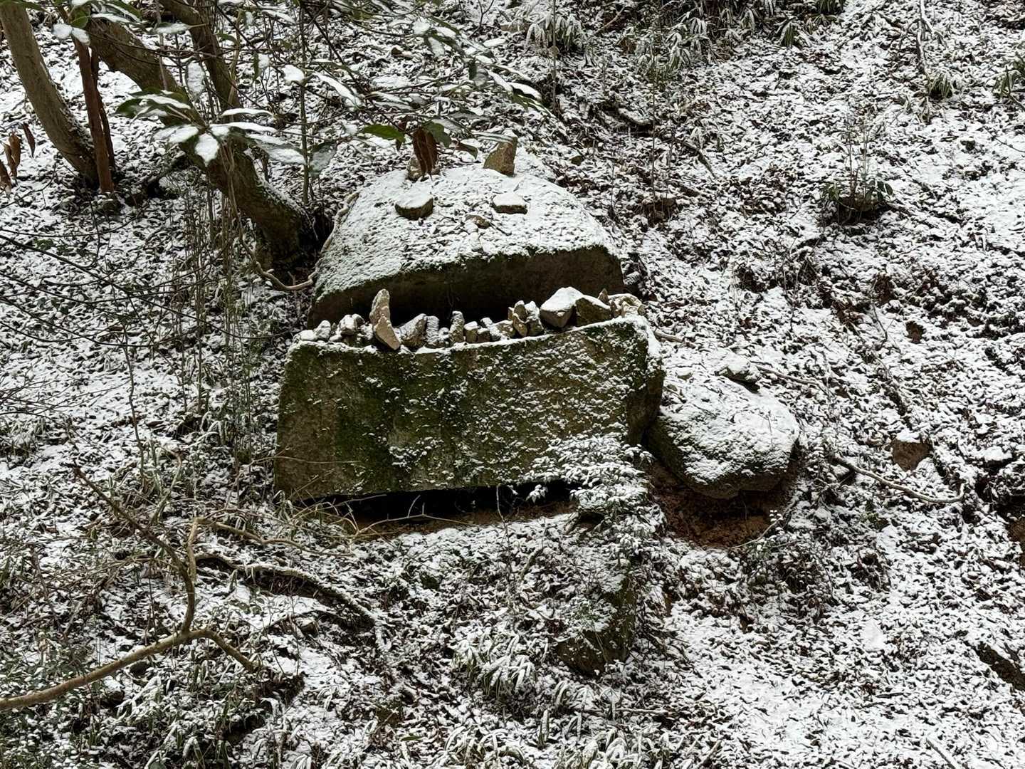 これは？前気がつかなった
杣谷の巨人ではなく
ジブリ風？