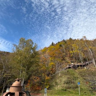 片道20分の展望台にもたくさんの人が登っていきます。私達は行きませんでした
