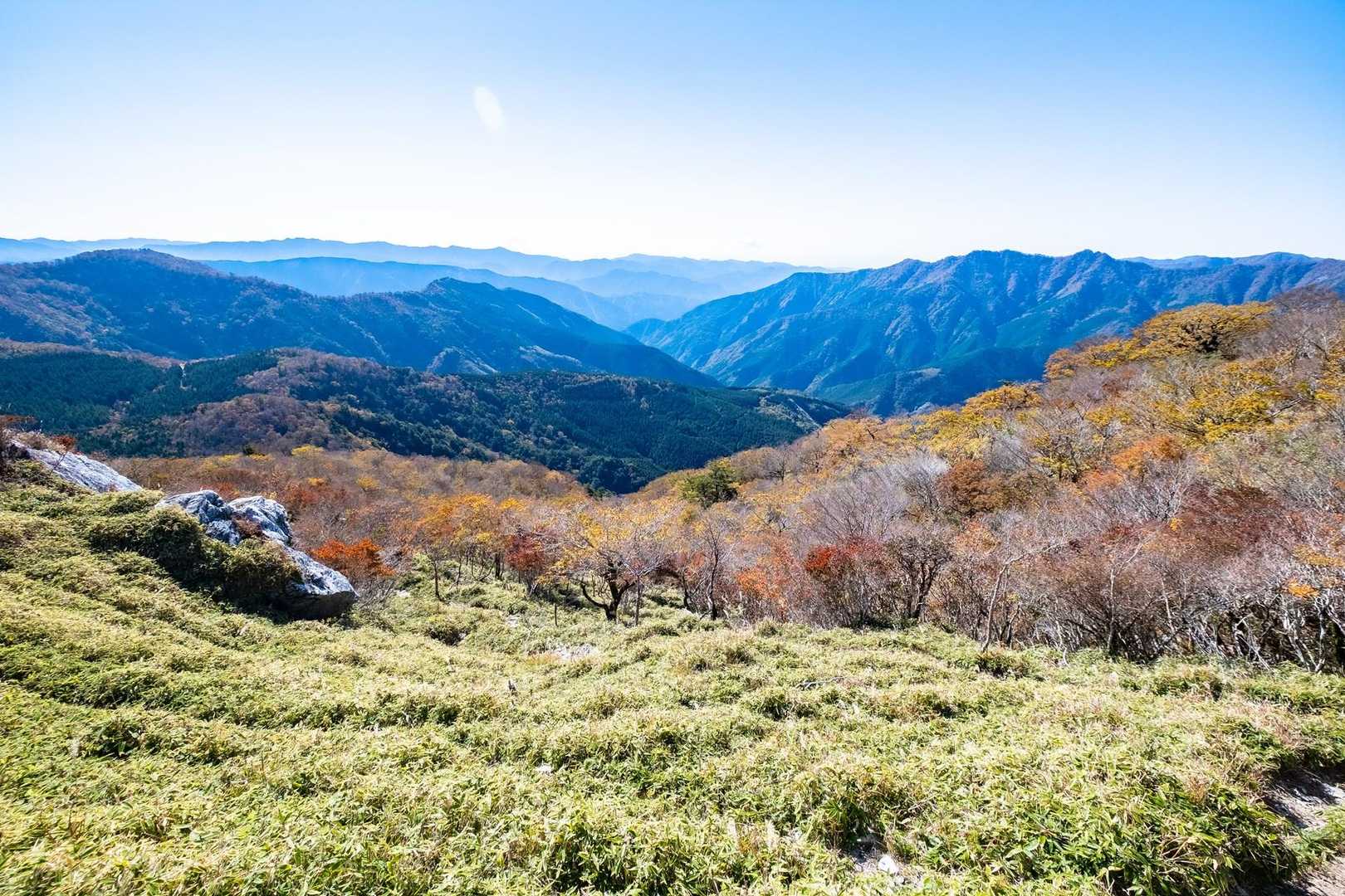 矢筈峠-土佐矢筈山-小桧曽山 往復コースの写真