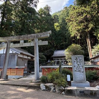 高天彦神社からのぼる