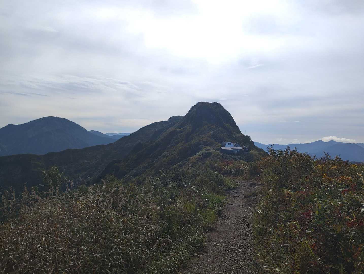 山頂駅-大日岳 往復コースの写真