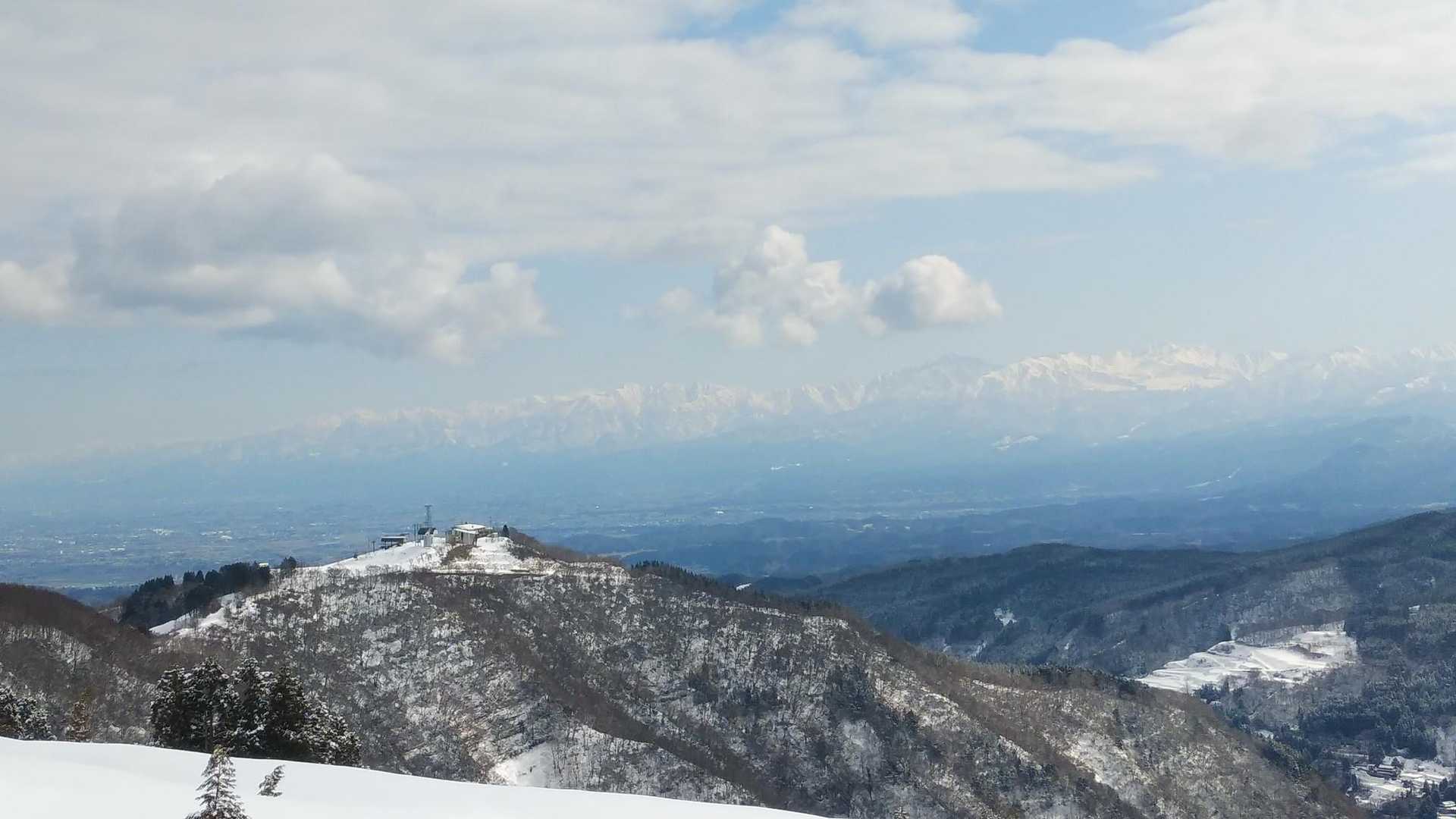 高場-牛岳 往復コースの写真