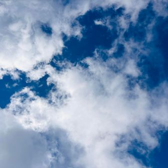 ぼーっと空を見上げるのもよし
