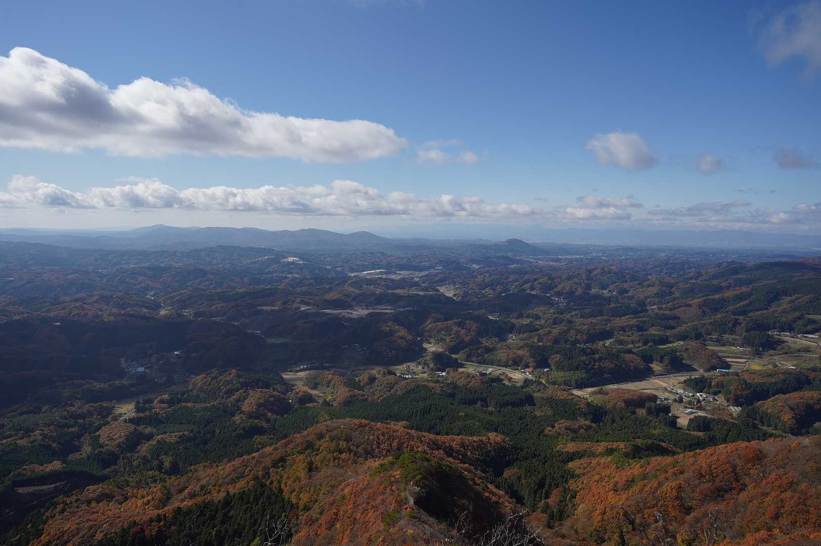 山頂からの展望　南側１