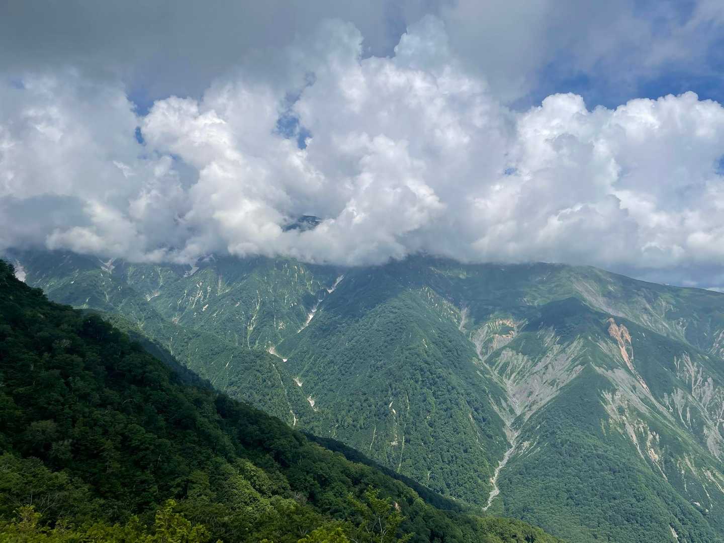 五竜方面には☁️