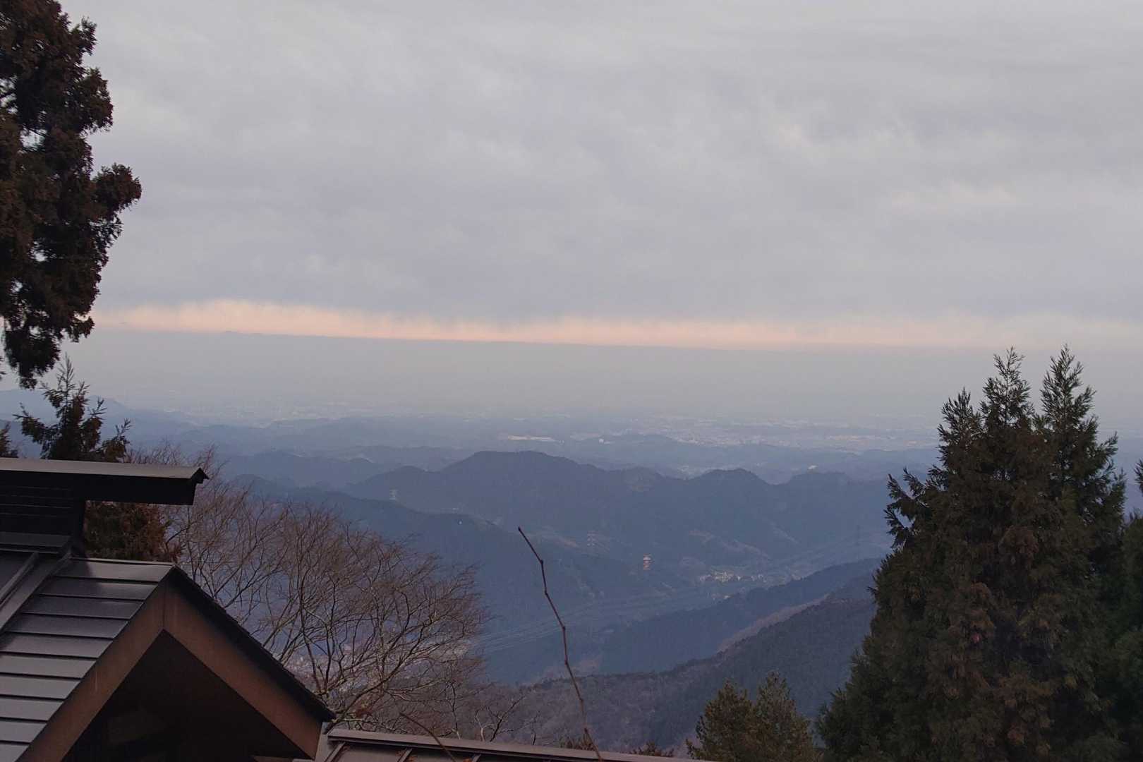 良い展望です😃
晴れていればもっと綺麗な景観を拝めそうですが、贅沢は言えません😃