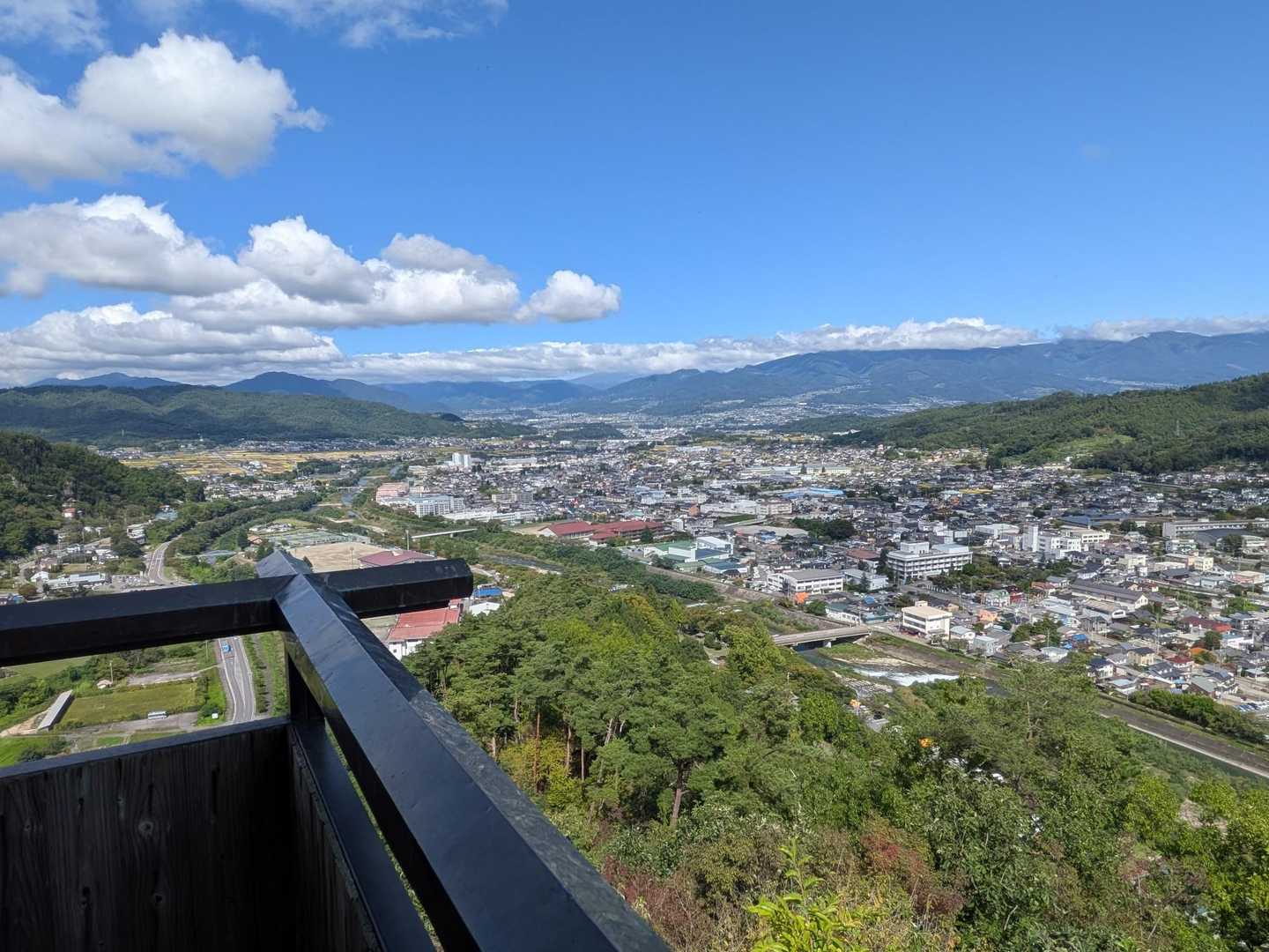 物見台からの北側の眺望