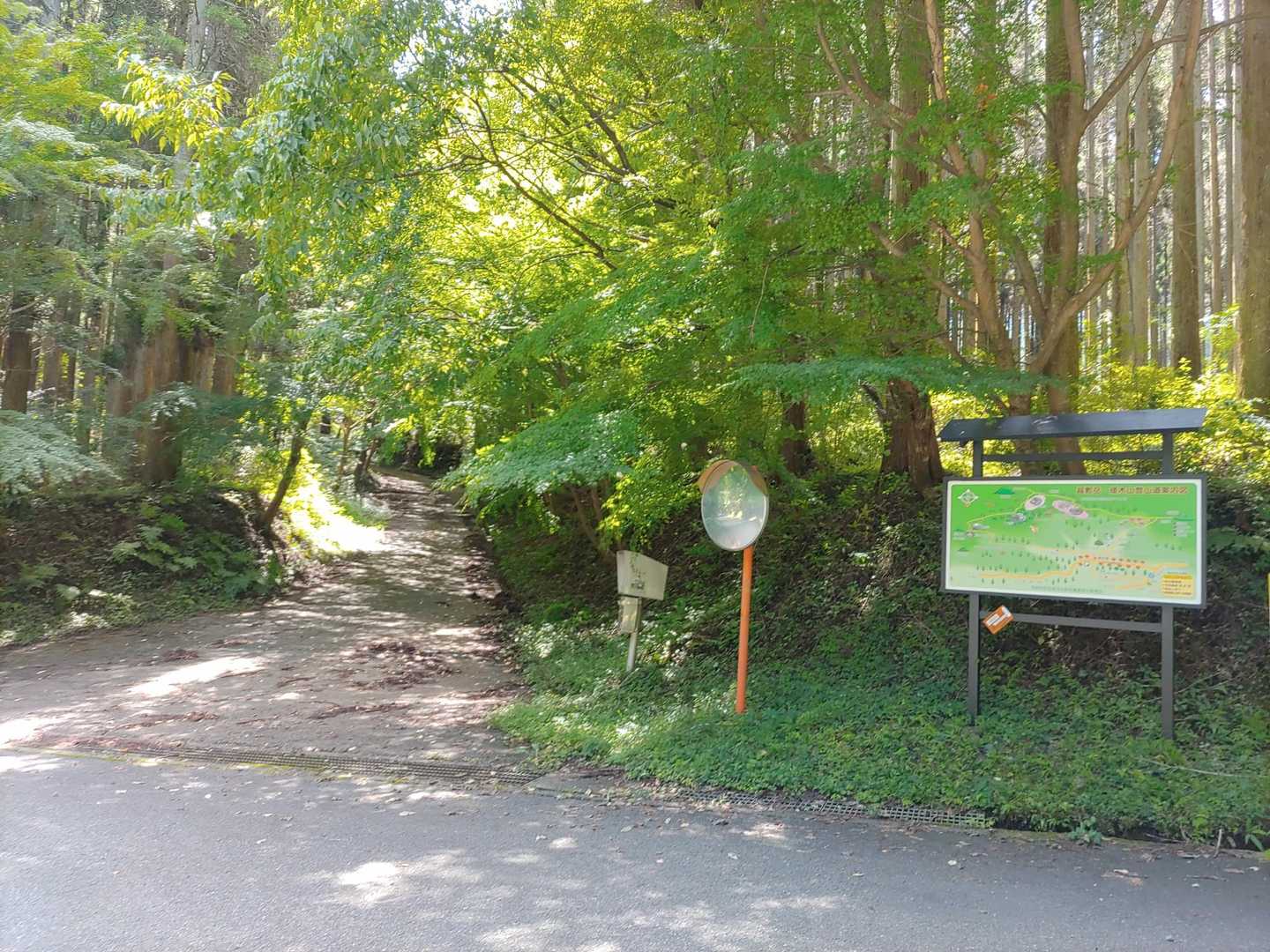 林道ぶらぶらスタート😉