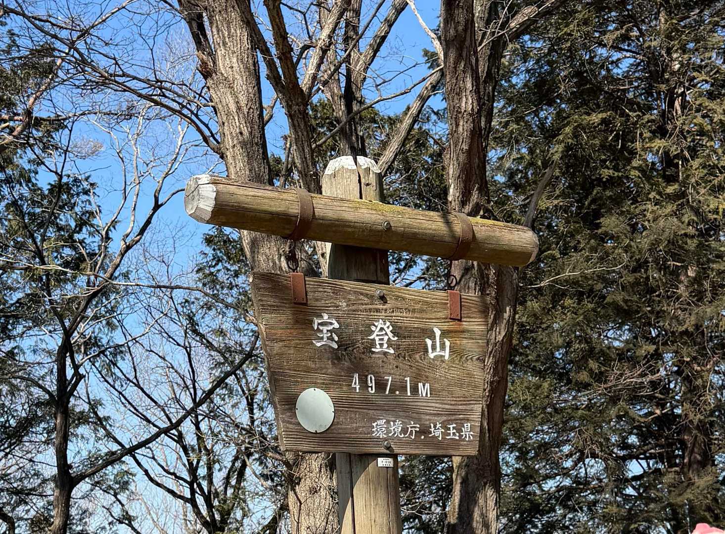 宝登山到着