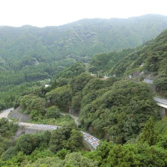 曇り空で、少しガスってます☁️