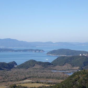 友ヶ島、淡路島方面