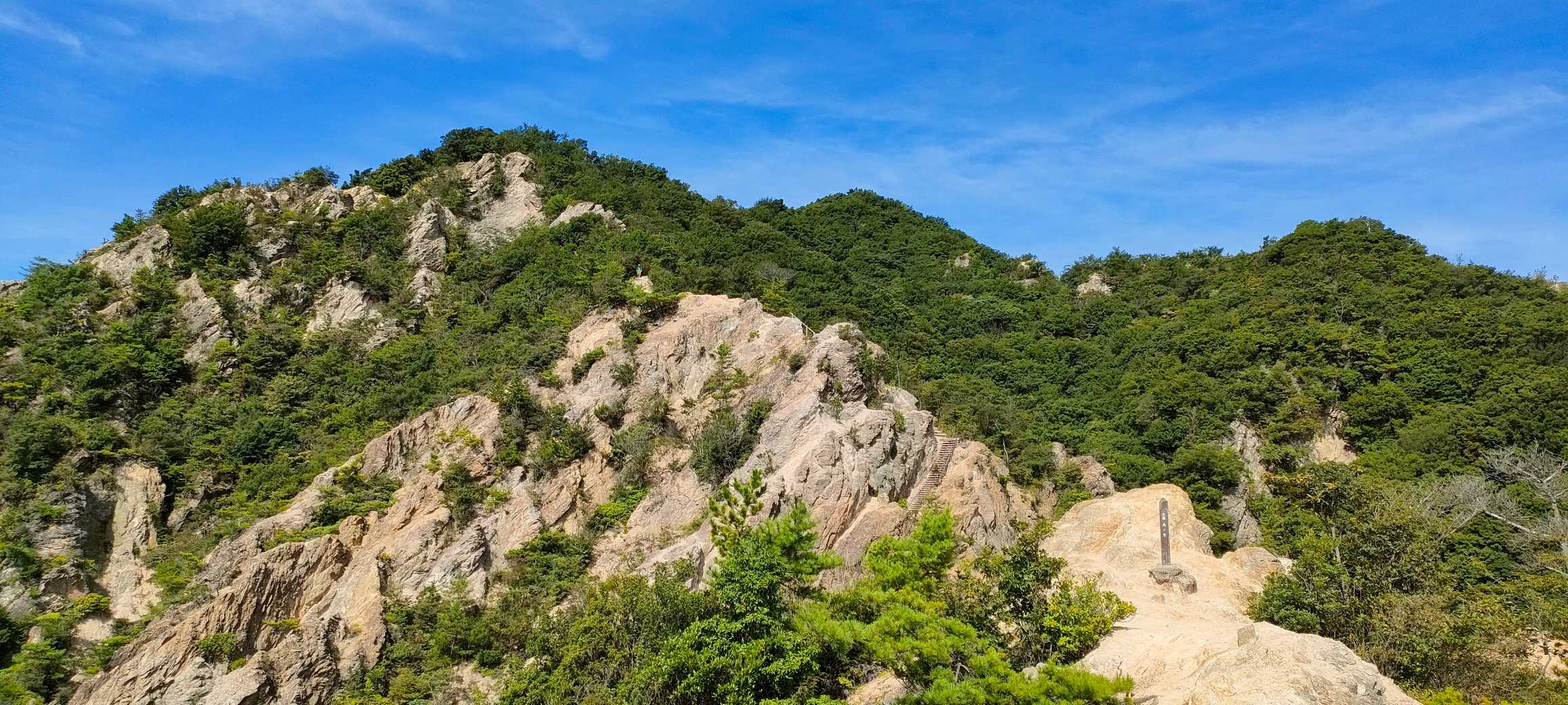 須磨浦公園駅-須磨浦公園駅-須磨浦公園駅前バス停-旗振山- 縦走コースの写真