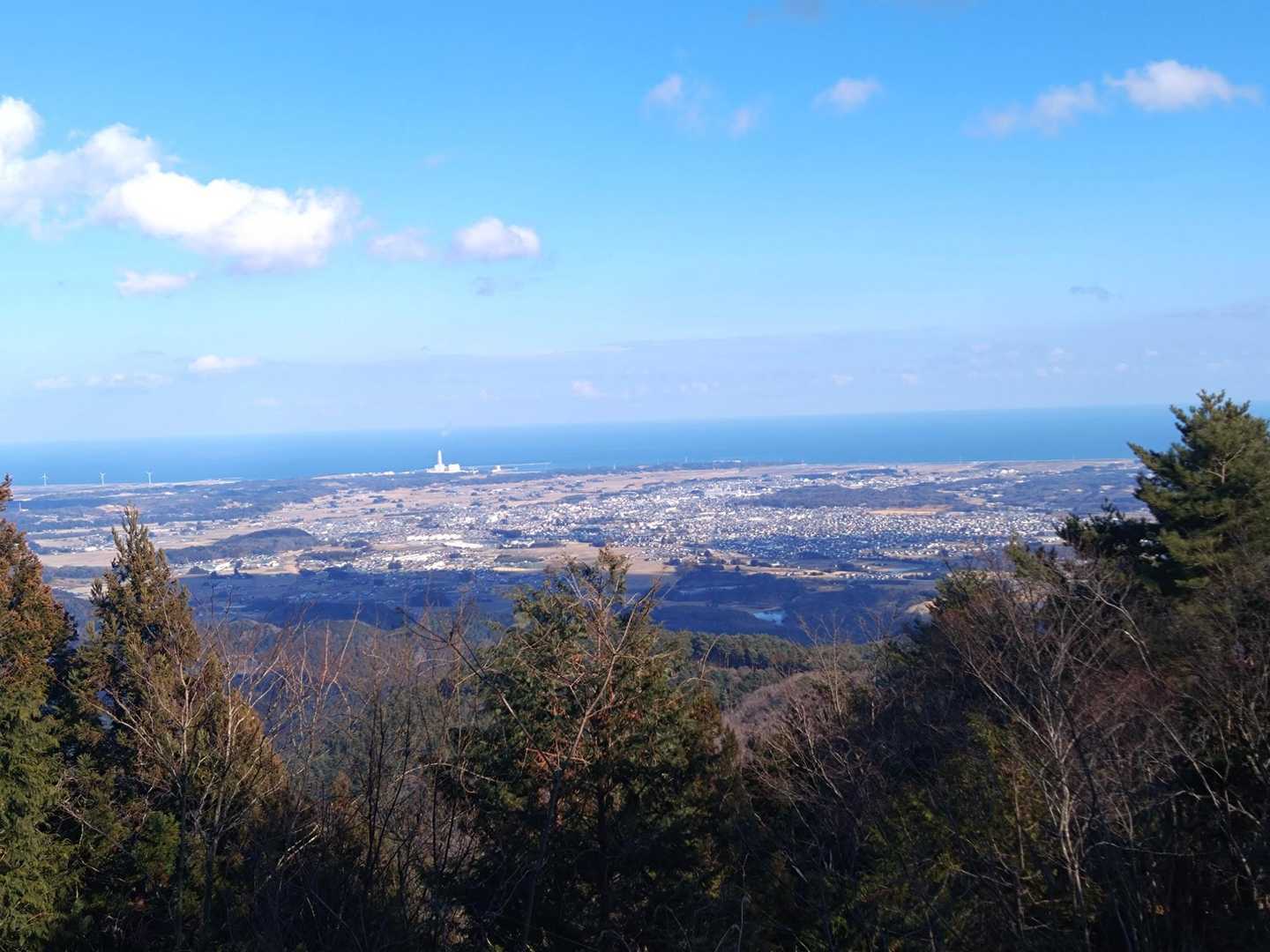 山頂からの眺め👍