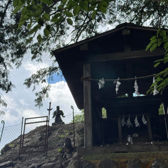 登ったら、こうなっていたんだ〜