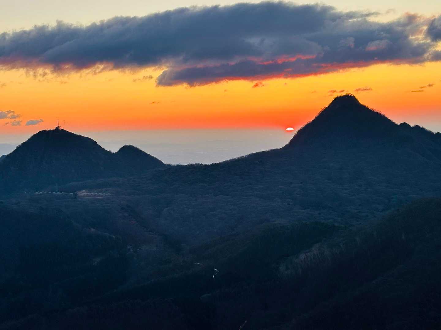 相馬の左からの🌅に