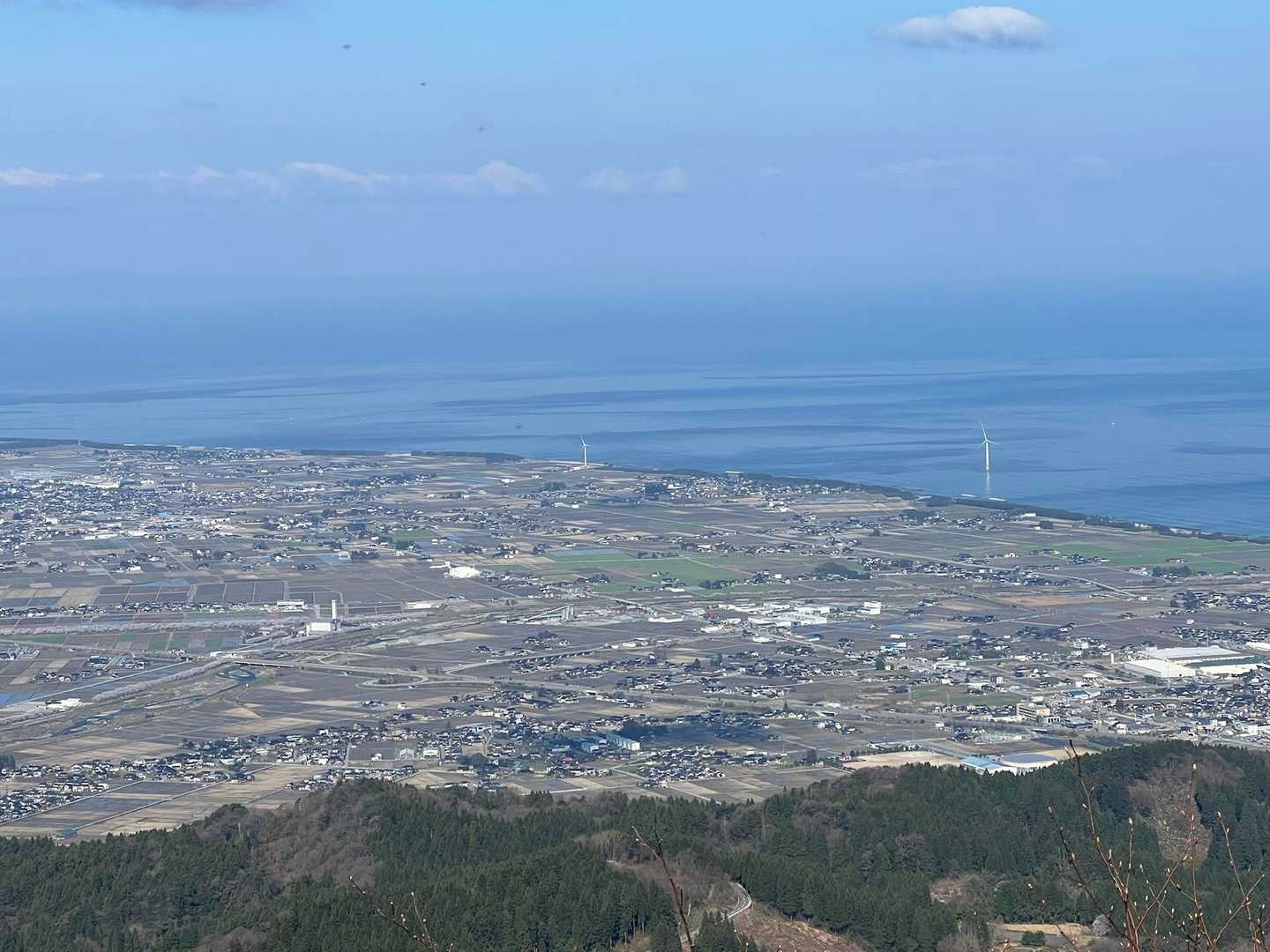 海の方も眺める