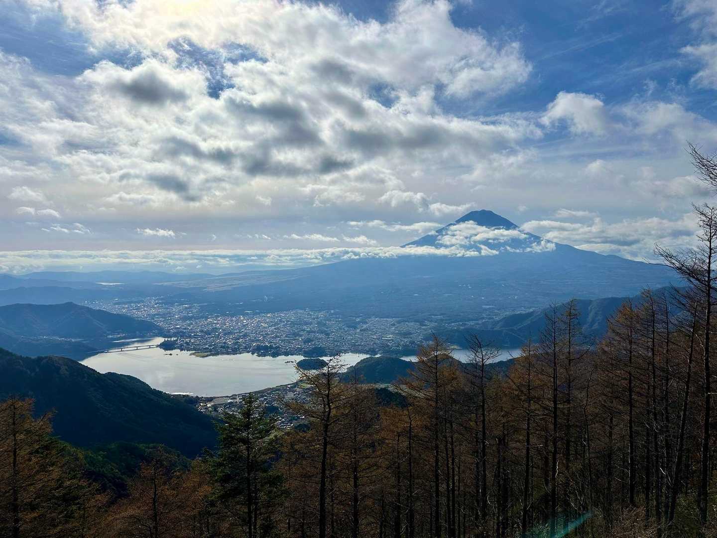 テラスより
まあまあかな！
