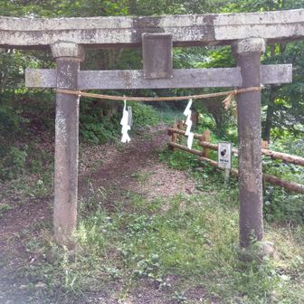 「平尾山」
コンサイス日本山名辞典には、木花咲耶姫命を祀る富士浅間神社があると記されている。