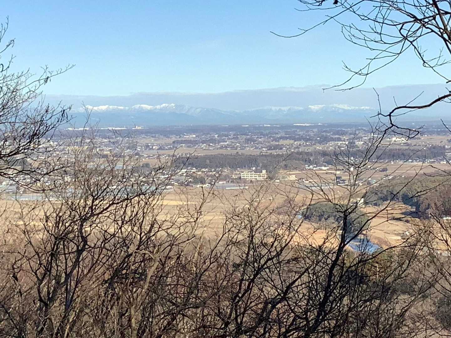 鞍掛山山頂からの眺望