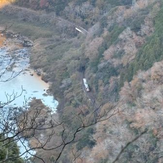 したをみると、JR関西本線
ちょうどディーゼル車が走っていました