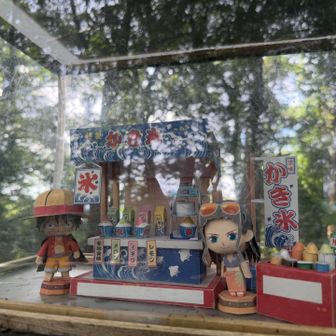 ワンピースになってる🥰宇治金時ください🍧