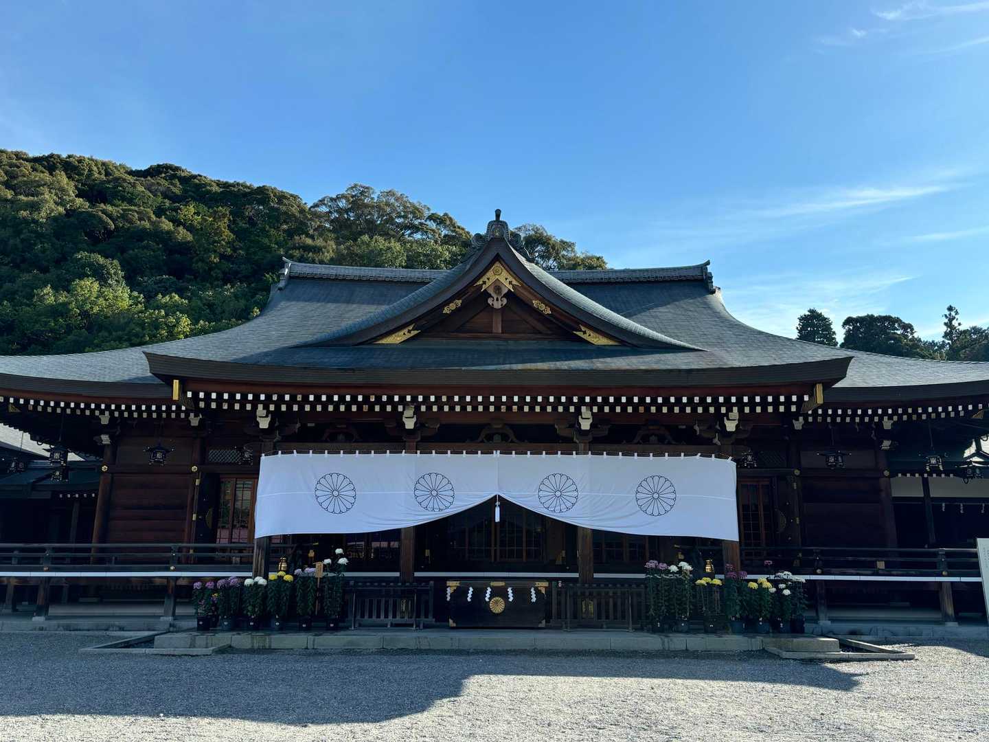 大神神社二の鳥居前バス停-大神神社-狭井神社-三輪山 往復コースの写真