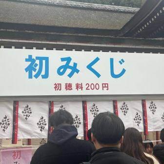 おみくじ引かせて頂きました♪