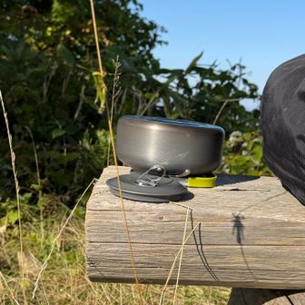 ピンボケですが、バッタと、その影が可愛いですね。