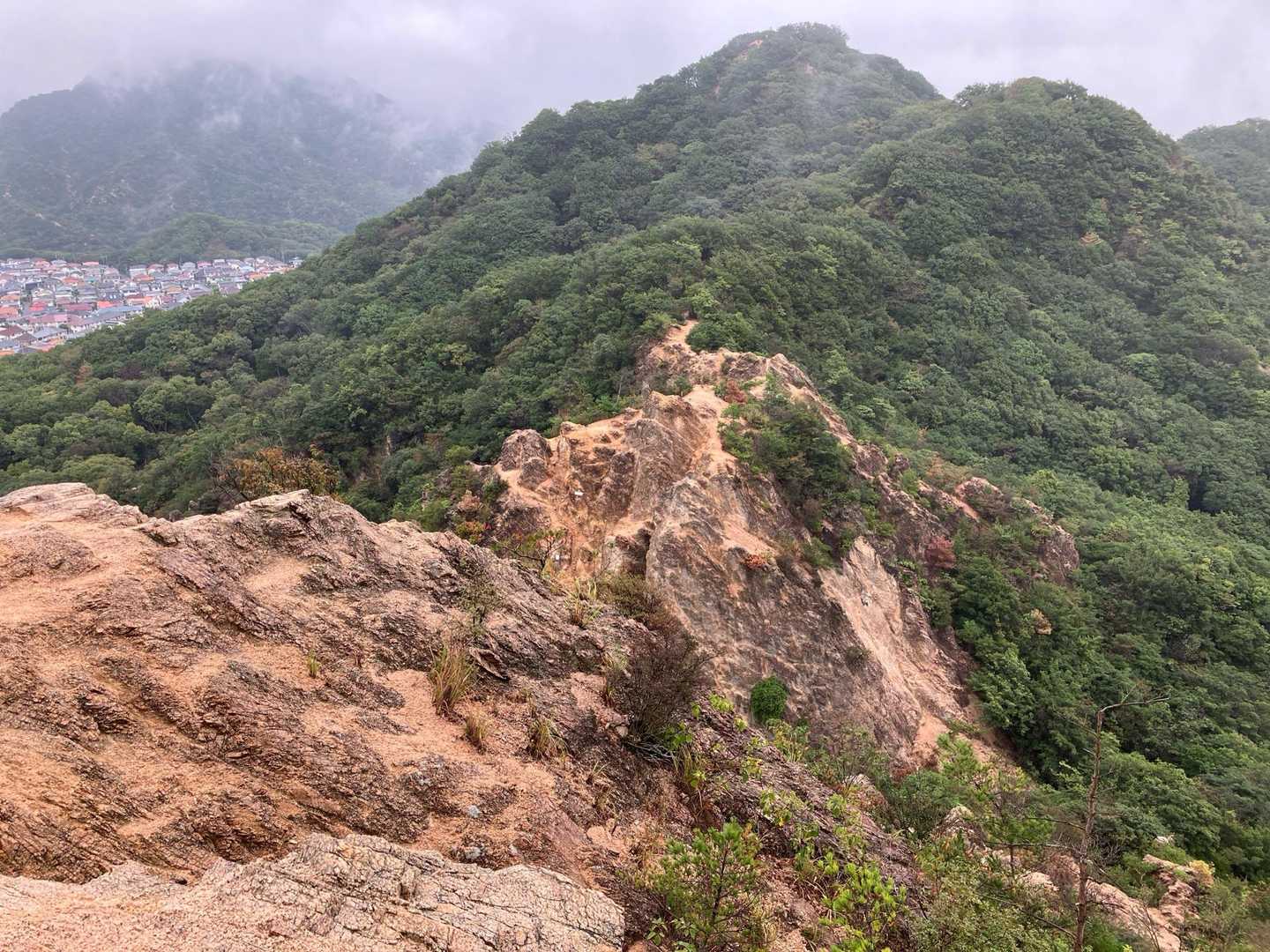 須磨浦公園駅-須磨浦公園駅-須磨浦公園駅前バス停-旗振山- 縦走コースの写真