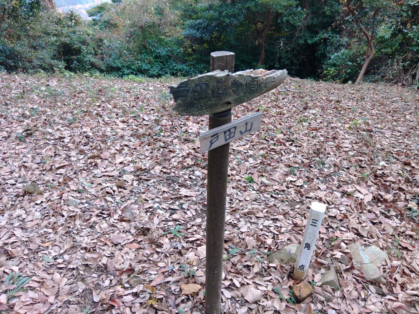 戸田山山頂です