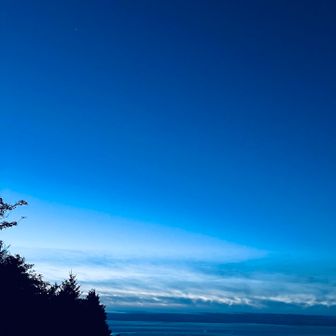 少しづつ明るくなってくる🌙