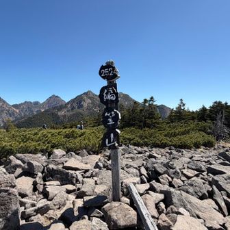 編笠山登頂！
山頂からは素晴らしい景色がぐるっと見渡せます♪