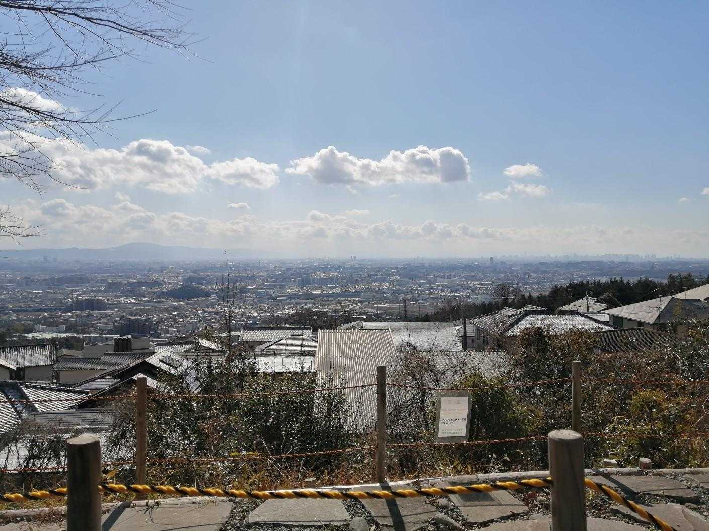 高槻市内が一望できます