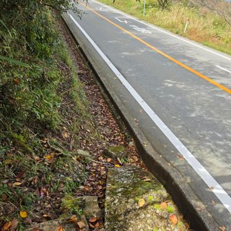 ここから車道に降りることも出来そうですね。