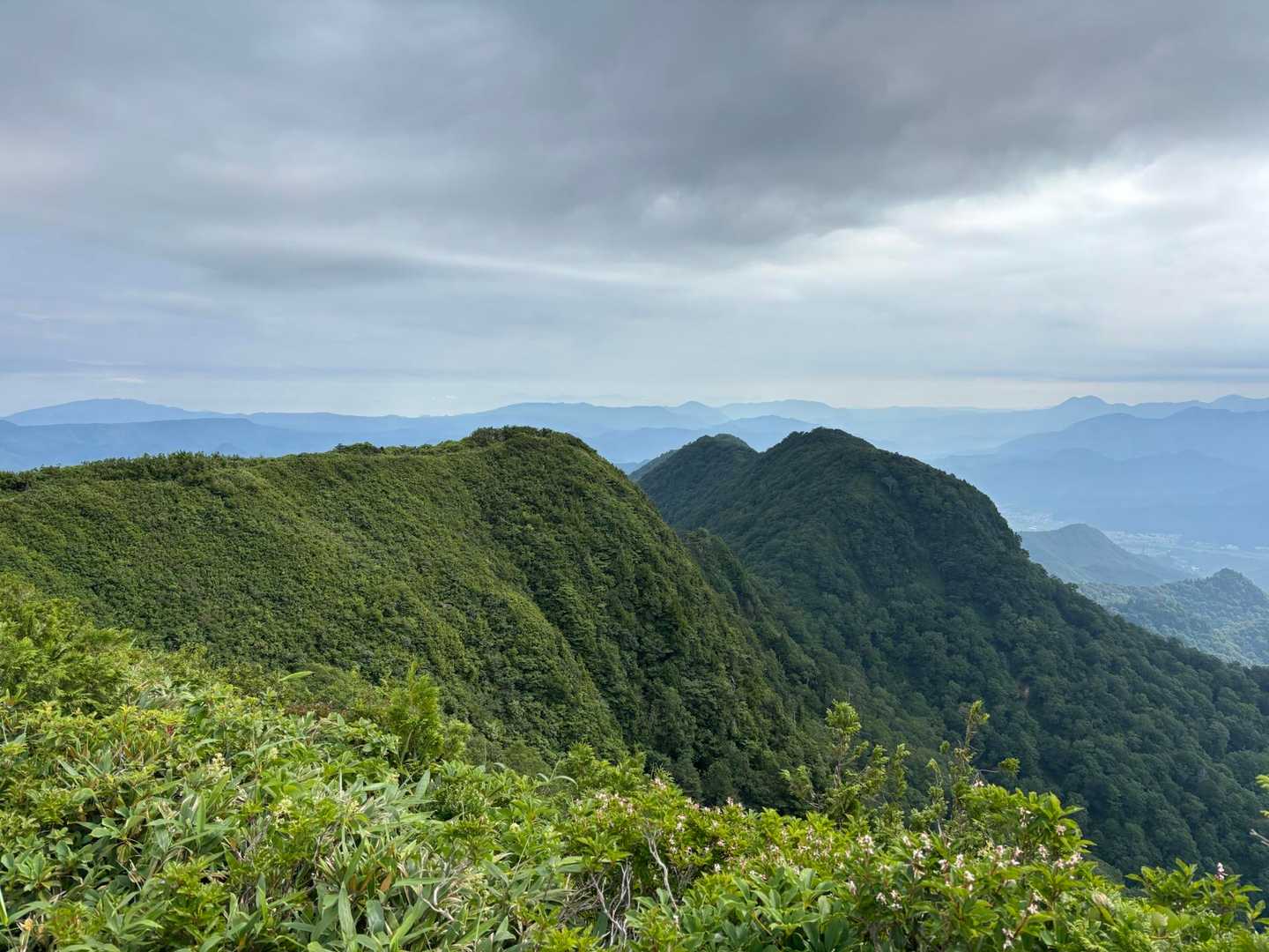 稜線天国独り占めです。
