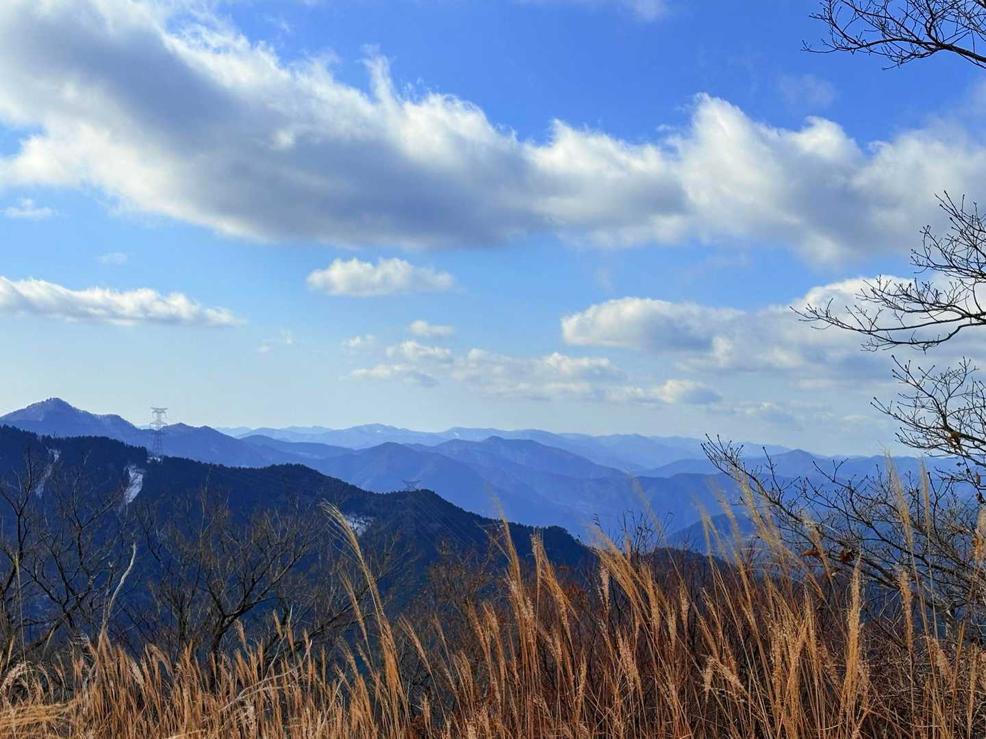 観音峰登山口-観音平-観音峯山 往復コースの写真