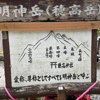 明神岳、興味が出てきてしまった😱