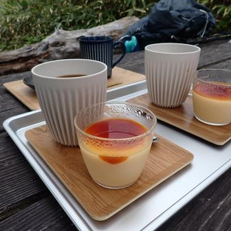 高谷池ヒュッテのプリンセット🍮
これもお目当て