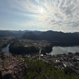 岐阜のグランドキャニオンからの眺望1