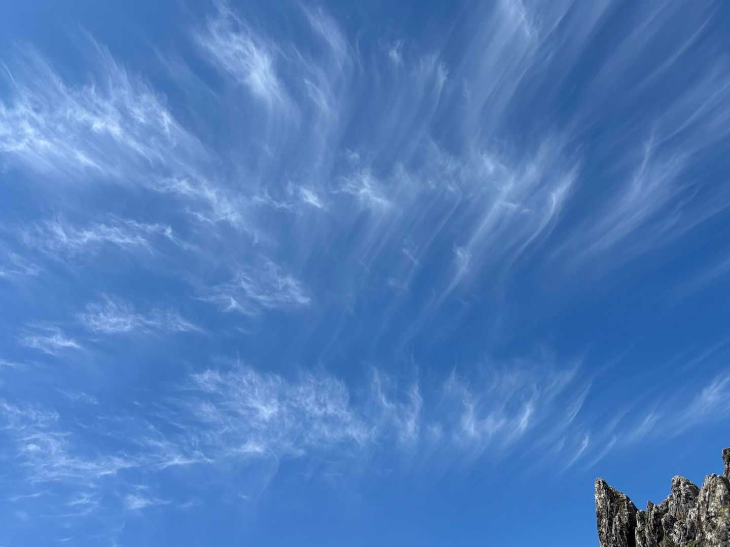 空が本当に綺麗😍