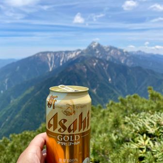 乾杯🍻この為に登ってきた🍺