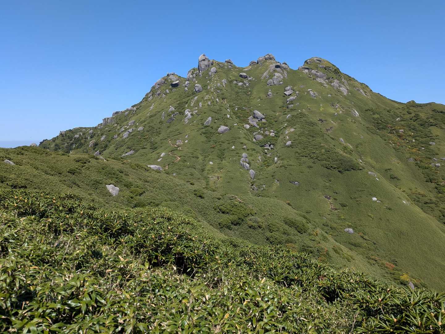 永田岳　美しい