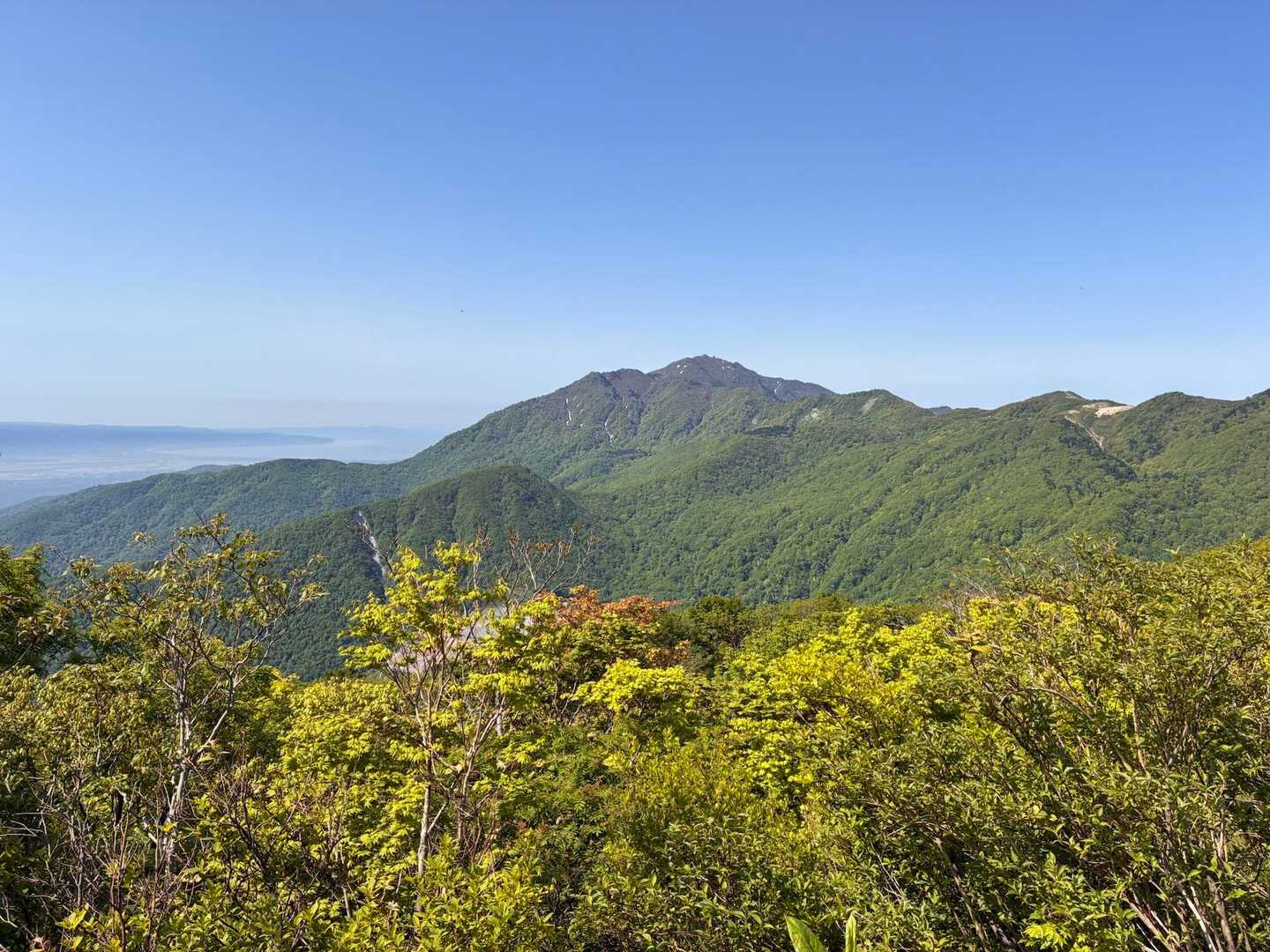 マトネ-カツポラ池-平城畑-石花登山口 縦走コースの写真