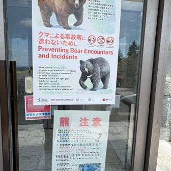 クマ出るみたい
気をつけて下さい