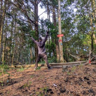 思ってたより早く登れました