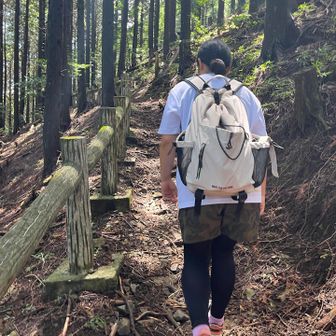 激降りしてからの登り返し