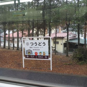 往きに撮れなかった通洞
栃木のとち丸君、日光仮面、わっしー君がセット