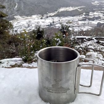 からのコーヒー。